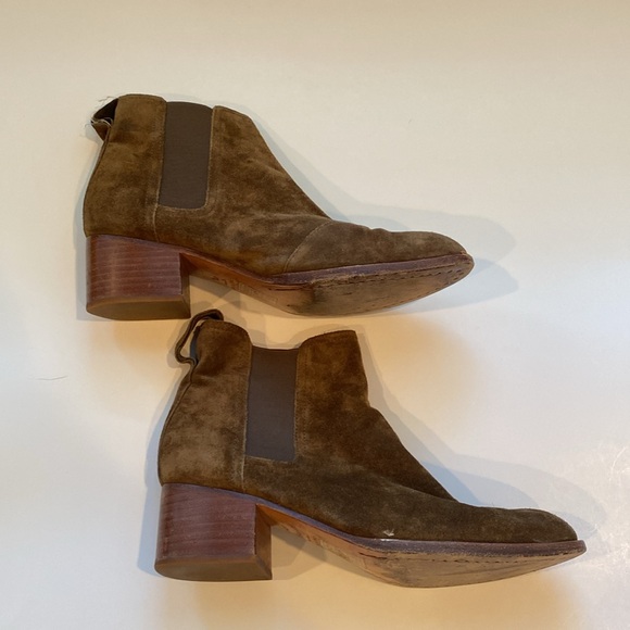 rag & bone 37.5 / 7.5 Suede Ankle Boots - Picture 3 of 4